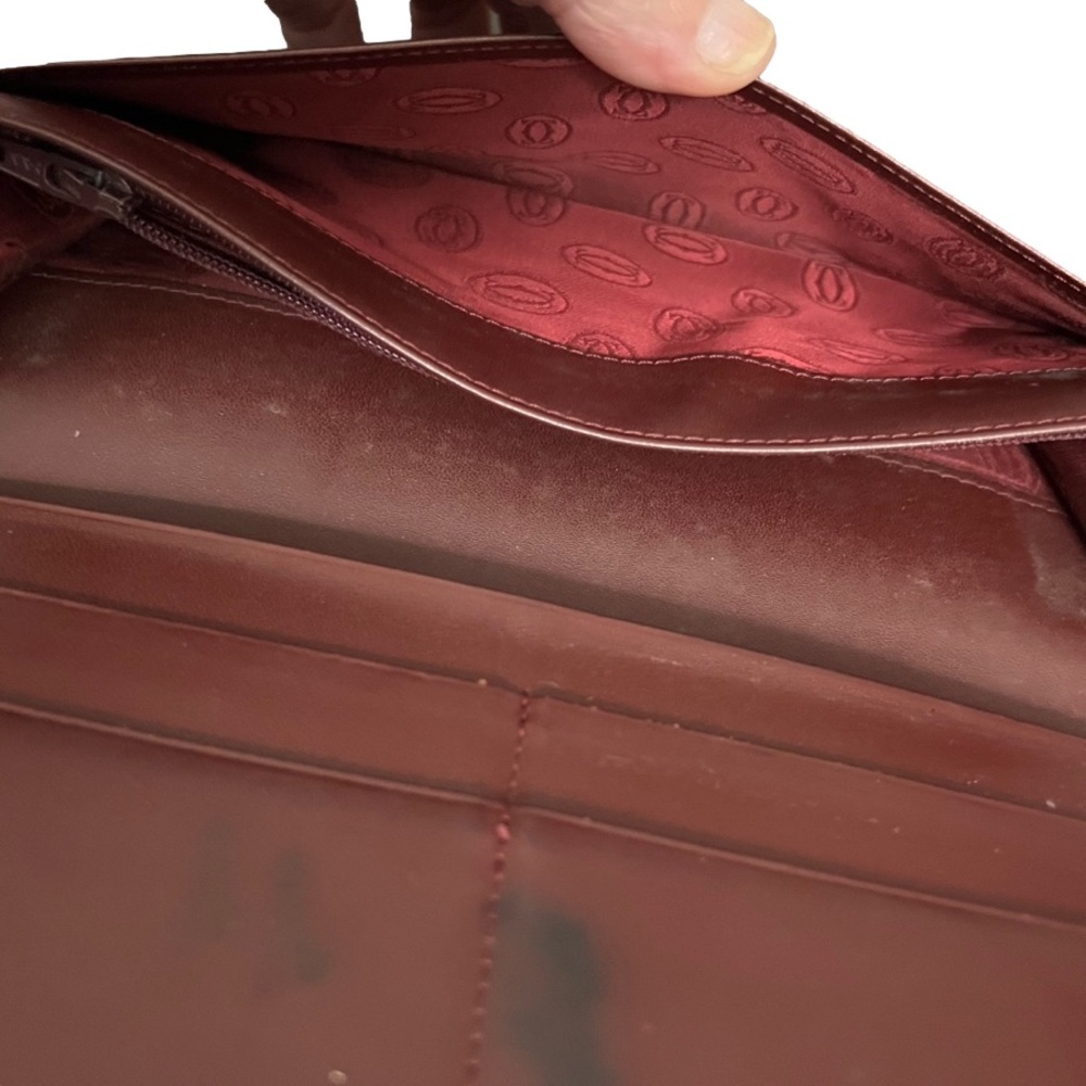 Vintage Cartier Leather Wallet - Picture 7 of 9